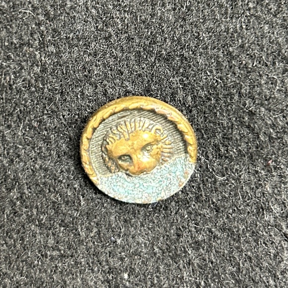 Vintage Wool & Velvet Coat - Picture 7 of 8